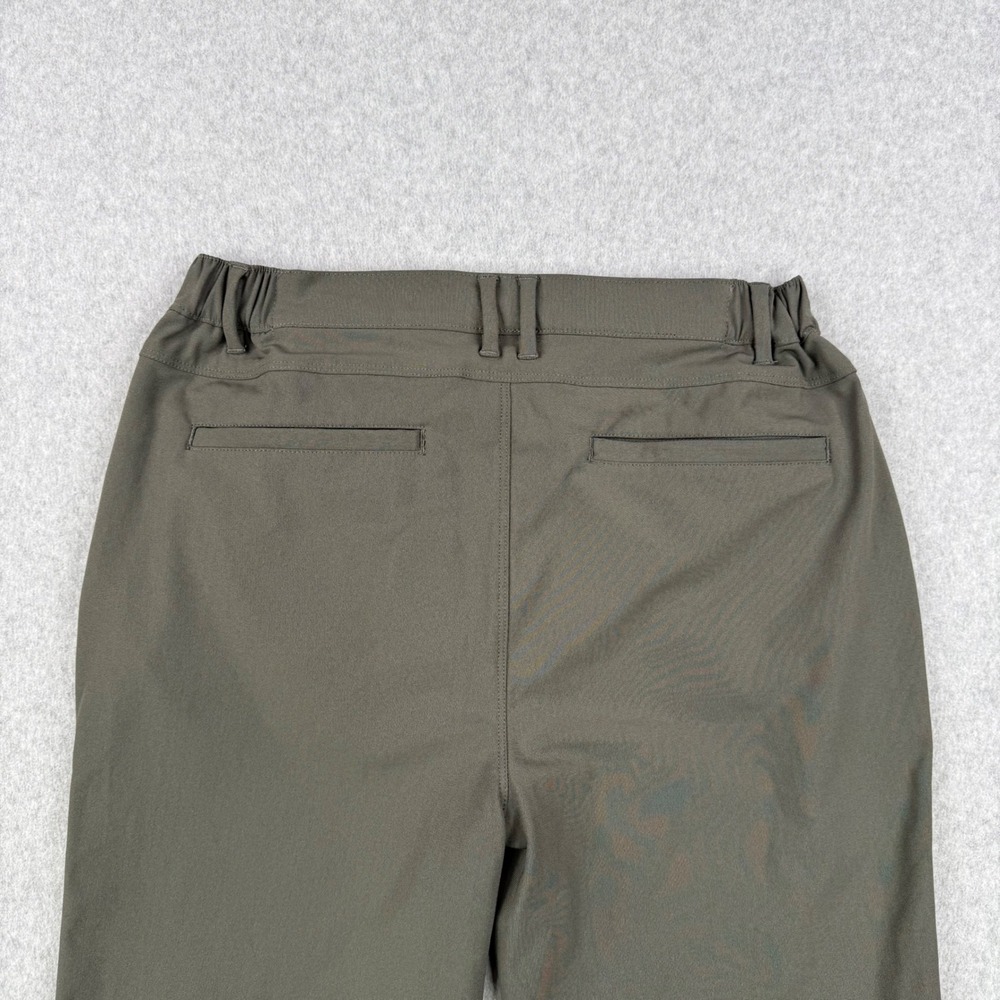 Cuts Clothing‎ Jogger Mens Medium Olive Green AO Performance Stretch Golf Pants - Picture 5 of 13